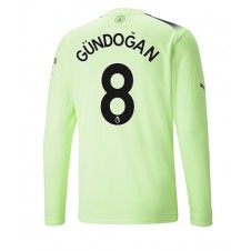 Manchester City Ilkay Gundogan #8 Tredje Tröja 2022-23 Långa ärmar